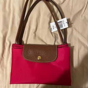 Longchamp Le Pliage large shoulder toe